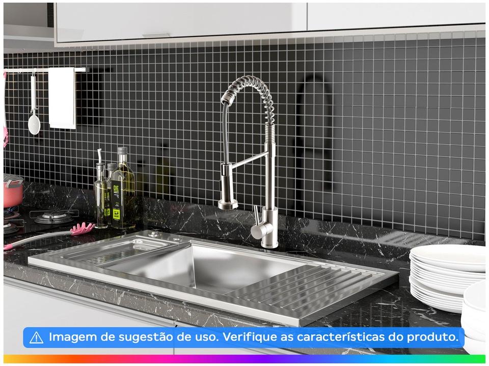 Torneira para Cozinha Gourmet de Mesa com Mola - 1