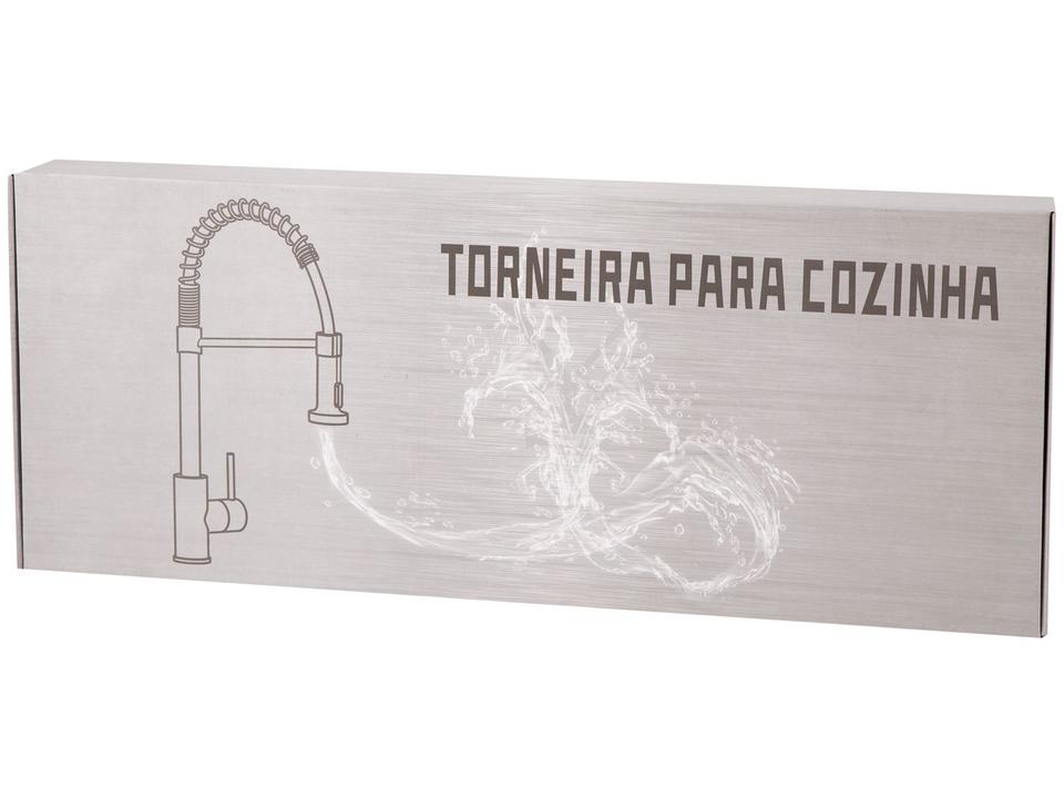 Torneira para Cozinha Gourmet de Mesa com Mola - 14