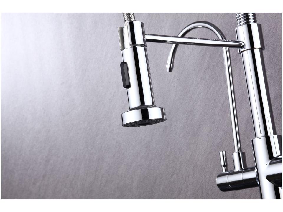 Torneira para Cozinha Gourmet de Mesa Dupla Nell - 4