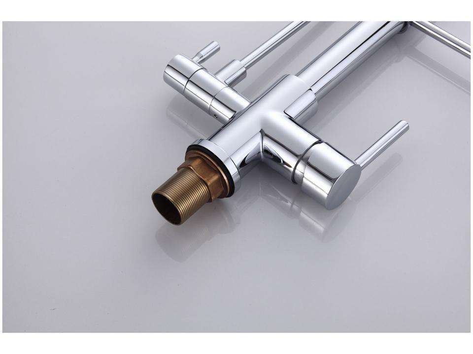 Torneira para Cozinha Gourmet de Mesa Dupla Nell - 9