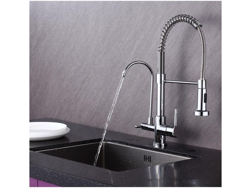 Torneira para Cozinha Gourmet de Mesa Dupla Nell - 2
