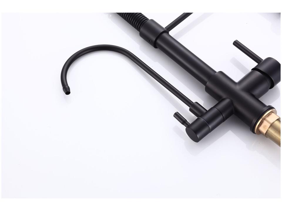 Torneira para Cozinha Gourmet de Mesa Dupla Nell - 11