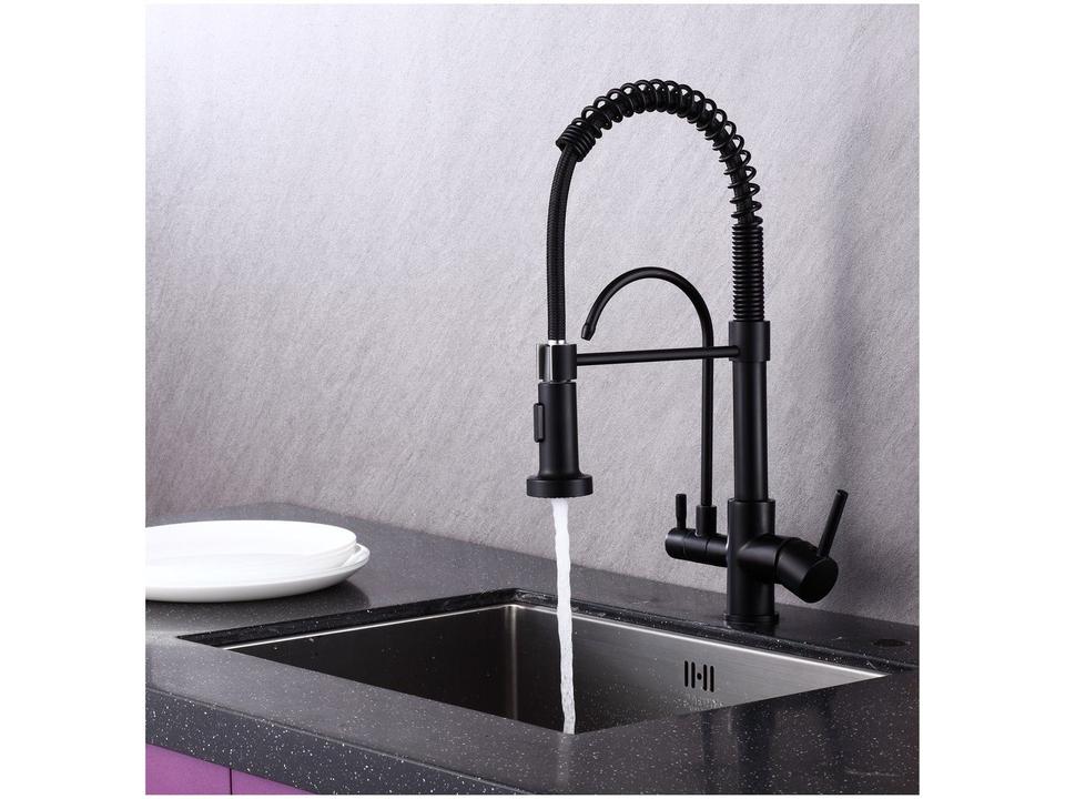 Torneira para Cozinha Gourmet de Mesa Dupla Nell - 4