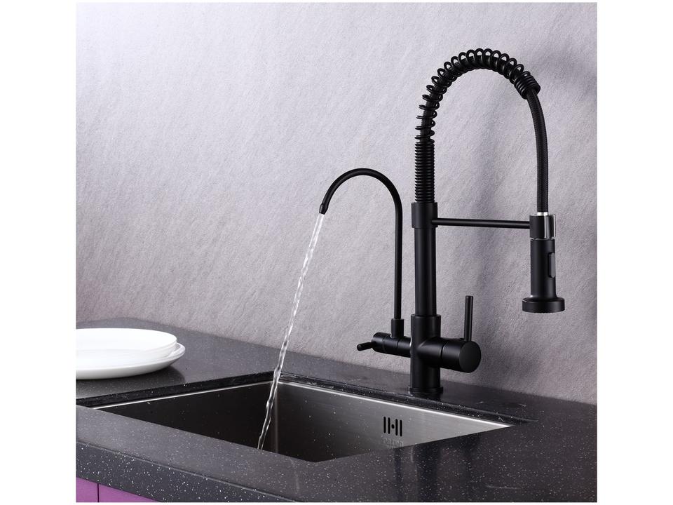 Torneira para Cozinha Gourmet de Mesa Dupla Nell - 2