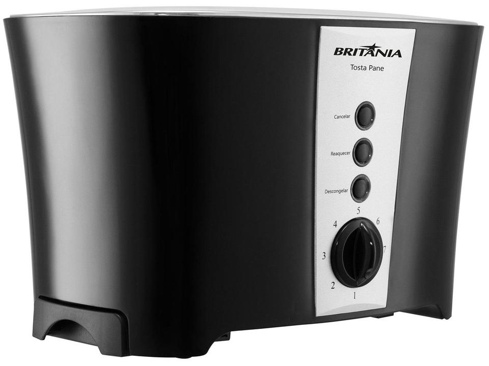 Torradeira Britânia Preta 2 Fatias 7 Níveis de - 4