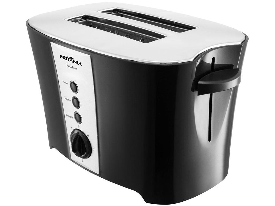 Torradeira Britânia Preta 2 Fatias 7 Níveis de - 6