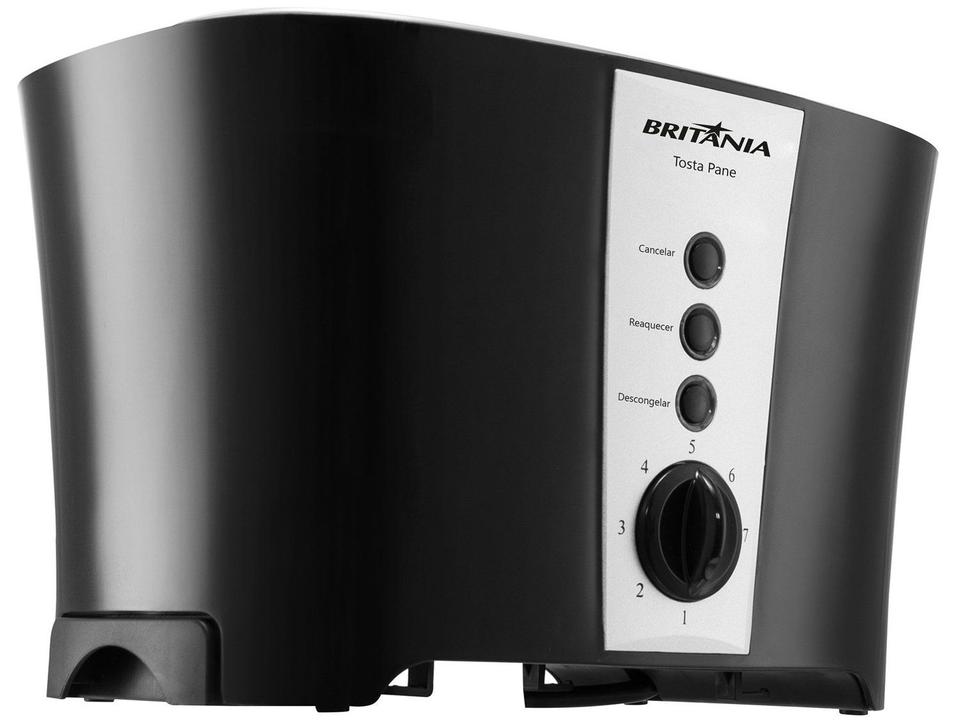 Torradeira Britânia Preta 2 Fatias 7 Níveis de - 8