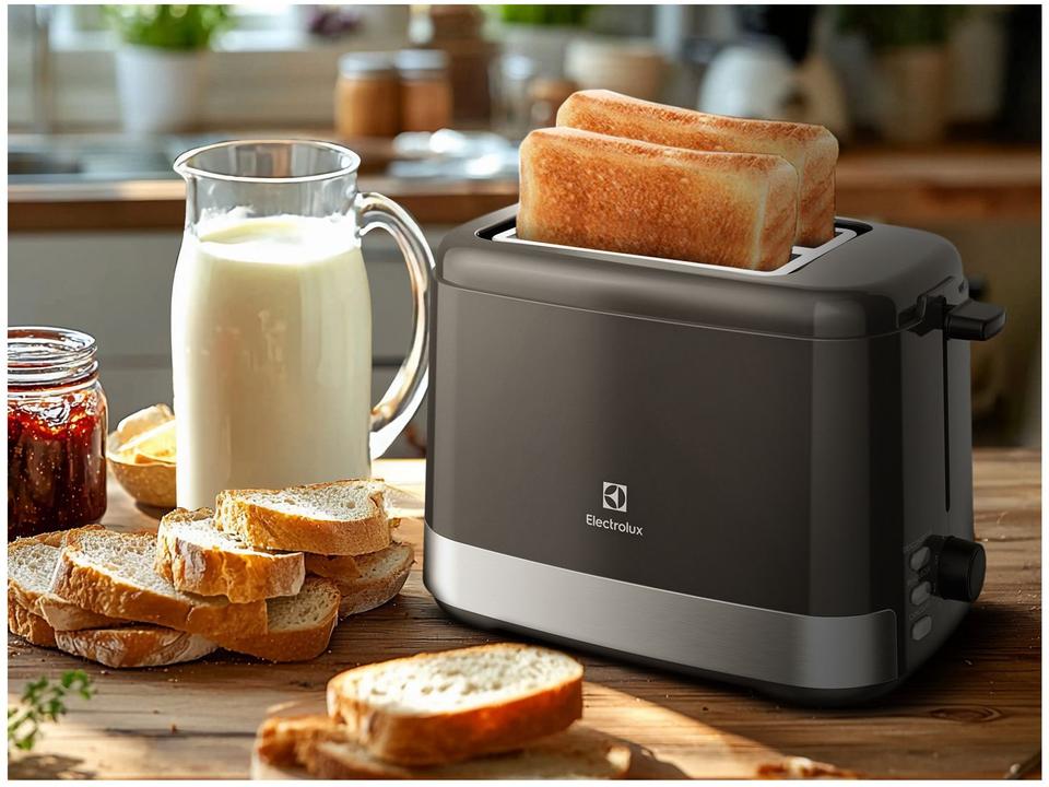 Torradeira Electrolux Granite Gray 2 Fatias 8 Nívei - 1