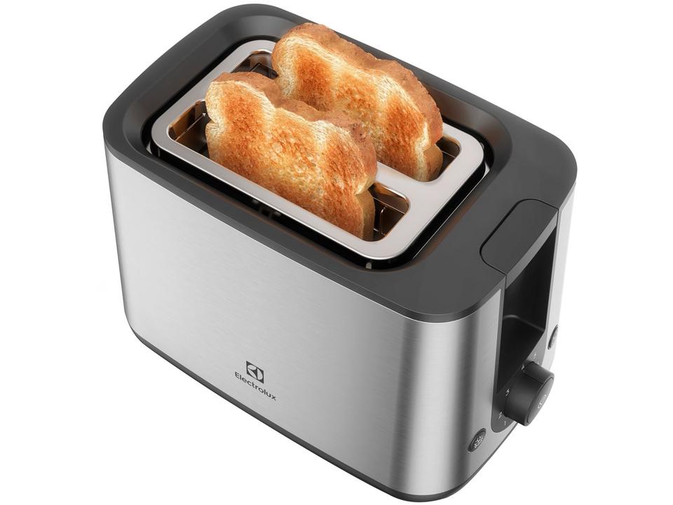 Torradeira Electrolux Prata 2 Fatias 7 Níveis de Tosta - 2