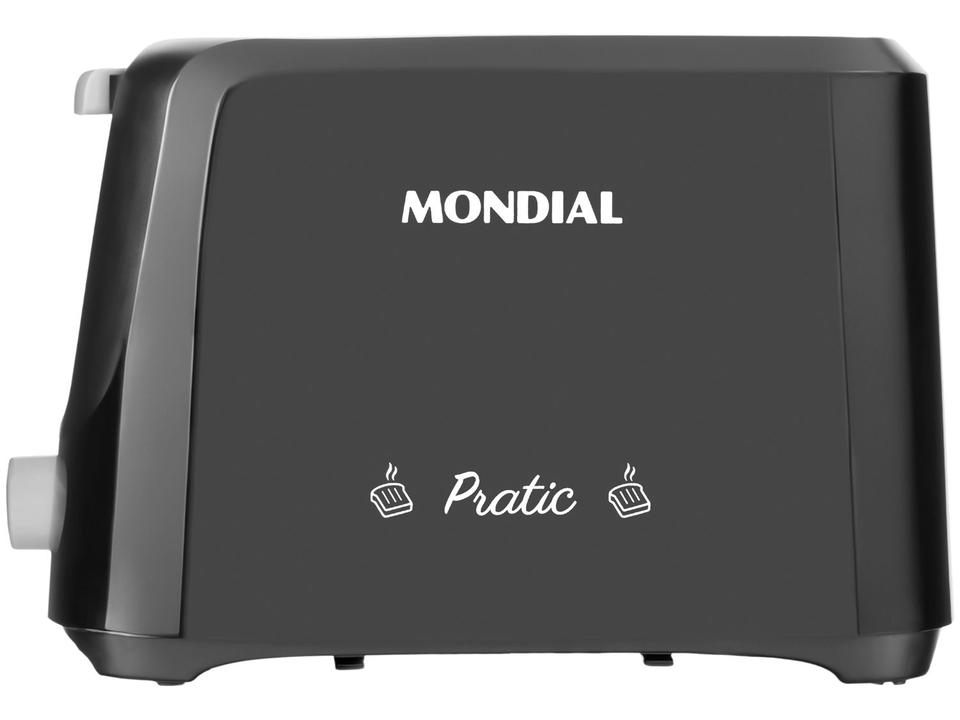 Torradeira Mondial Pratic T-18 Preto e Prata - 10