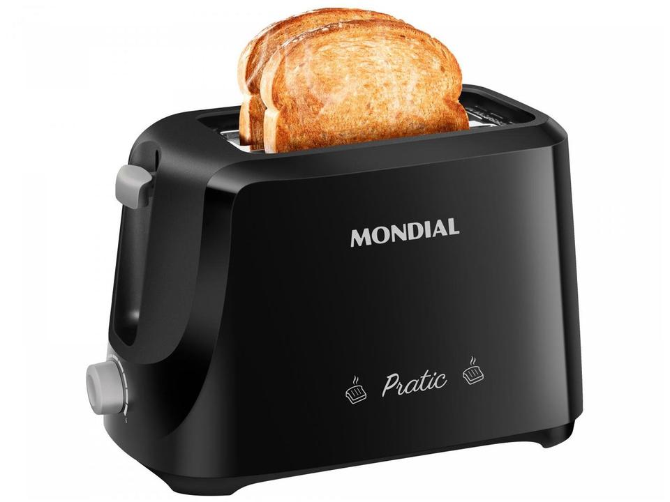 Torradeira Mondial Pratic T-18 Preto e Prata - 3