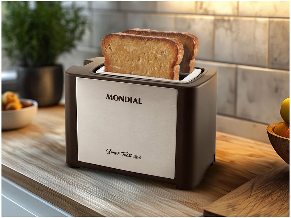 Torradeira Mondial Smart Toast T-13 Preta - 6