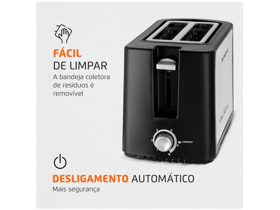 Torradeira Mondial Smart Toast T-13 Preta - 5