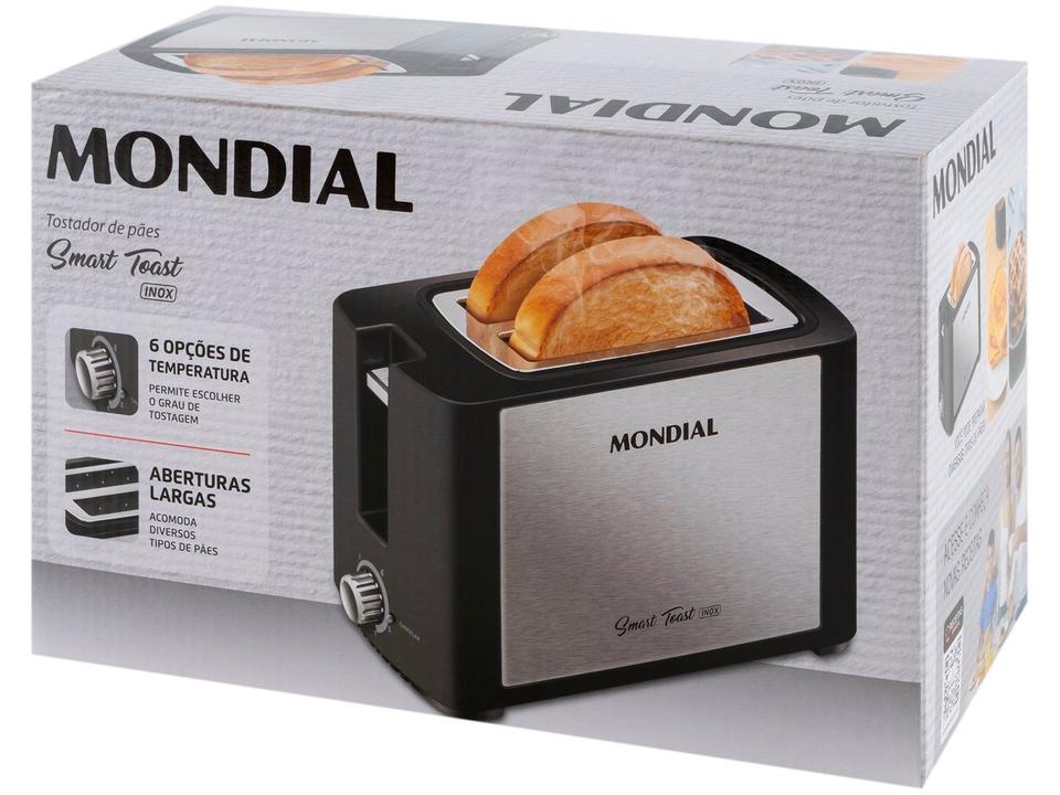 Torradeira Mondial Smart Toast T-13 Preta - 15
