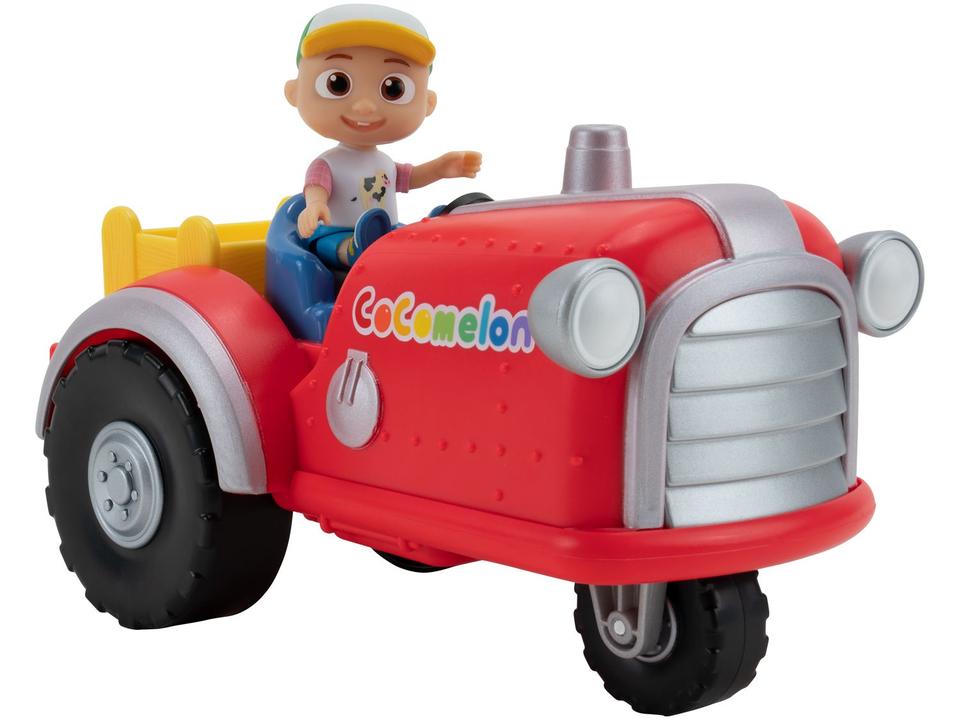 Trator Cocomelon JJ Roda Livre Musical Candide - 2