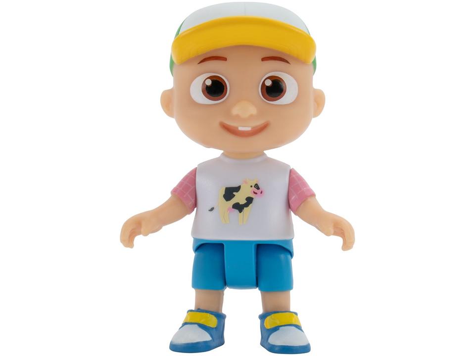 Trator Cocomelon JJ Roda Livre Musical Candide - 7