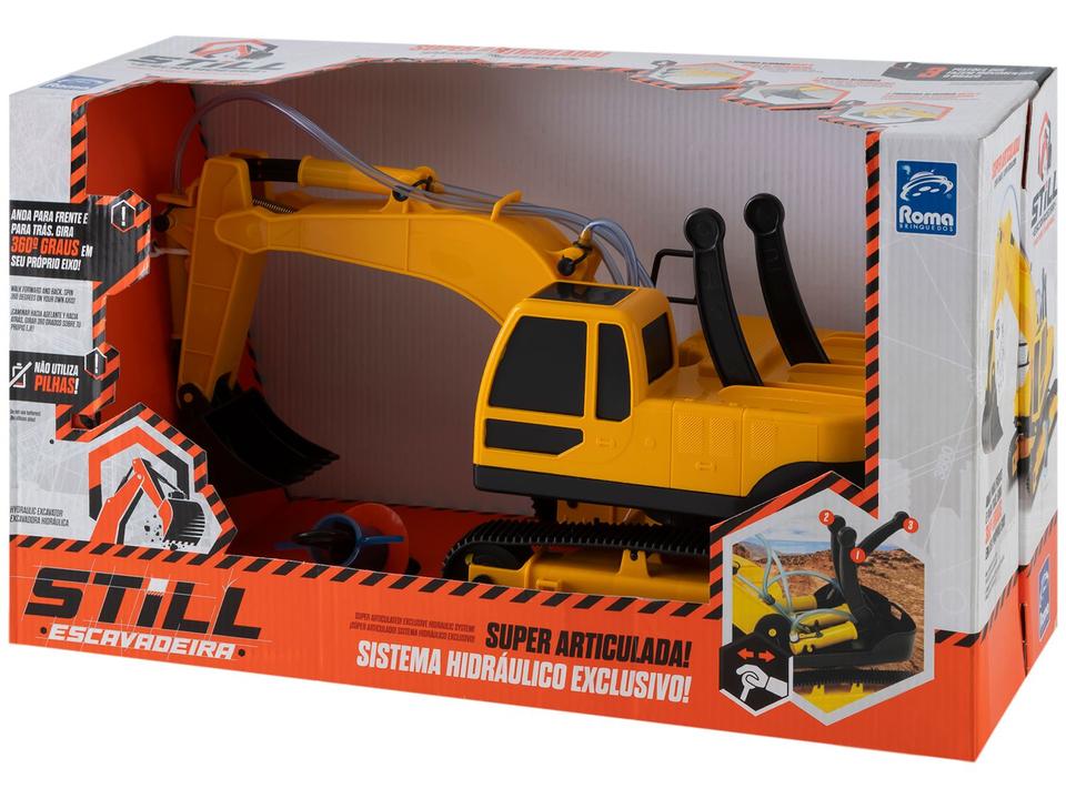 Trator Escavadeira Still Roda Livre Roma Jensen - 8