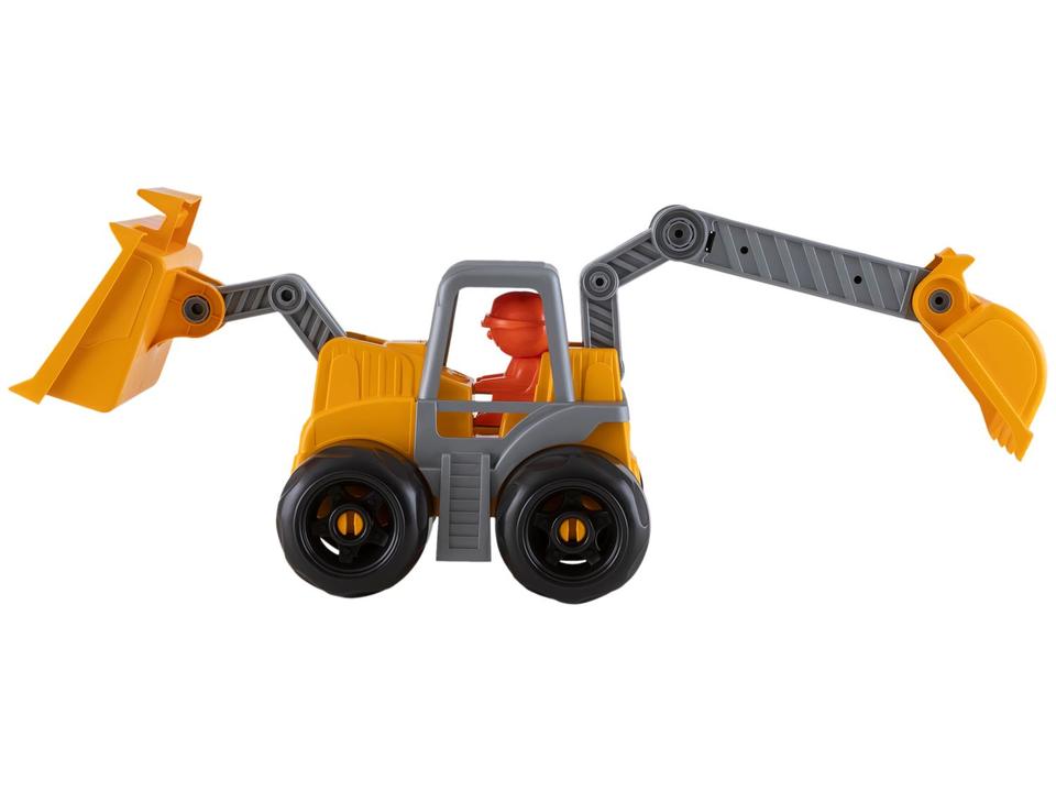 Trator Retroescavadeira Open Tracks Roda Livre - 1