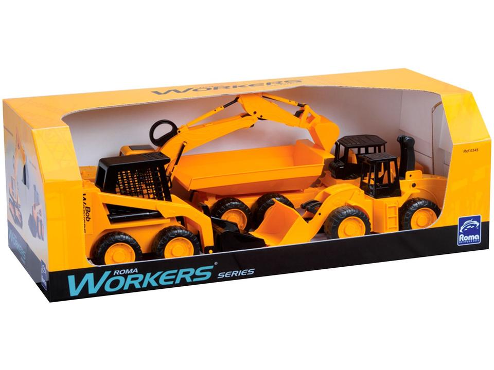Trator Workers Series Roda Livre - 5
