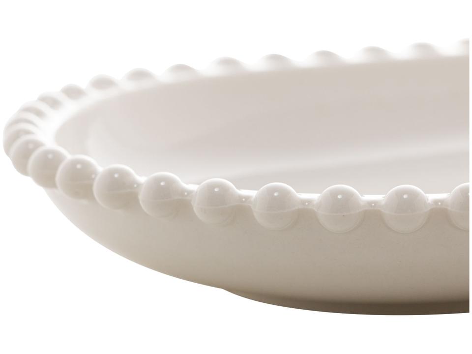 Travessa de Porcelana Oval Wolff Mesa Nórdica - 4
