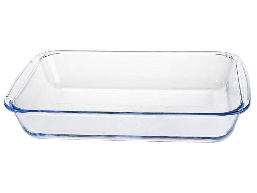 Travessa de Vidro Retangular 29,5x5x17,5cm Hauskraft Originale - 1