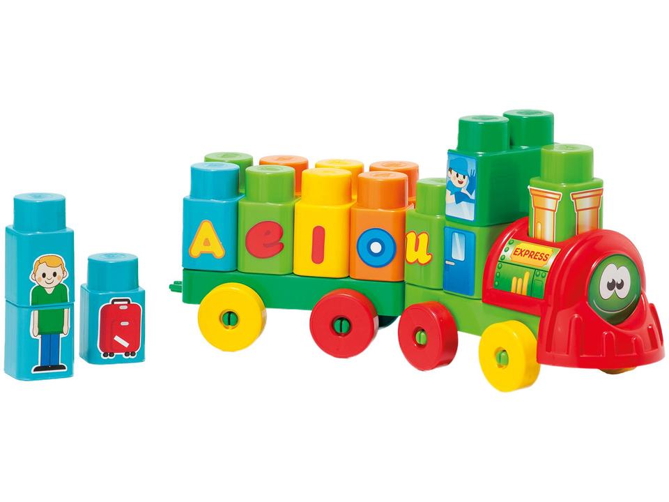 Trem Baby Land Didático Cardoso Toys