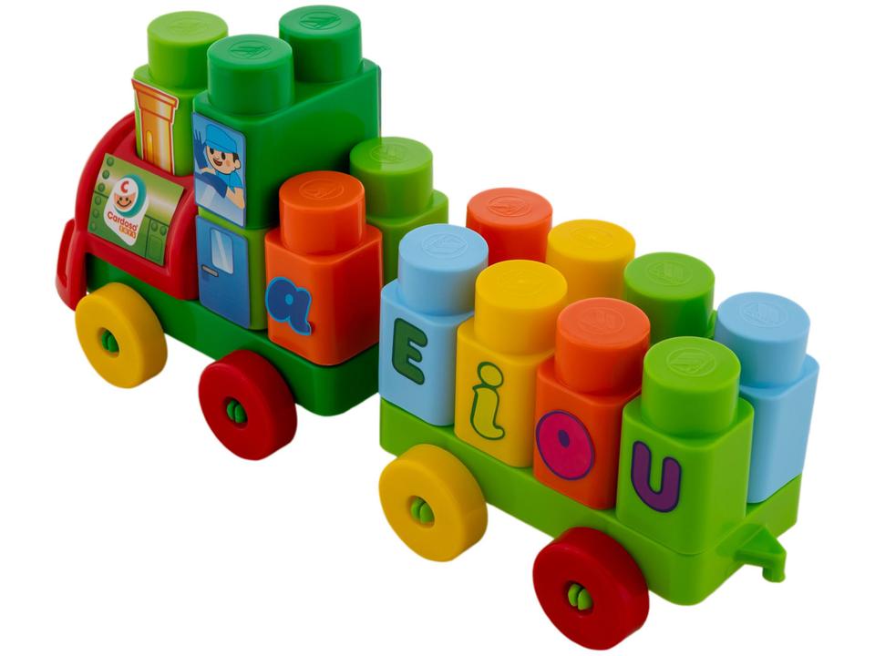 Trem Baby Land Didático Cardoso Toys - 4