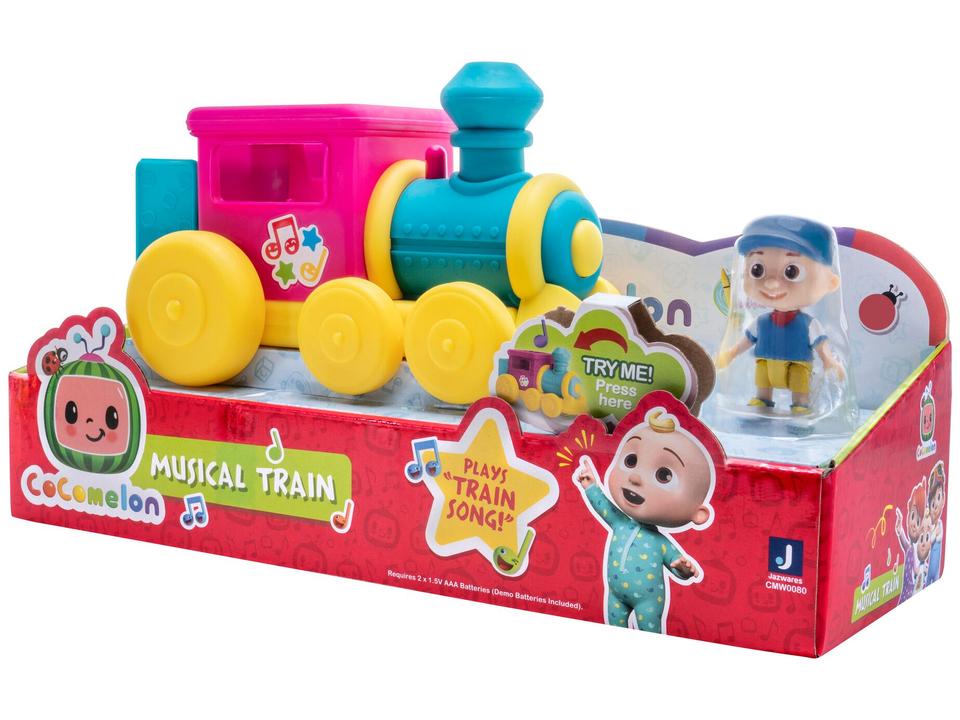 Trem Musical Cocomelon Candide com Acessório - 2