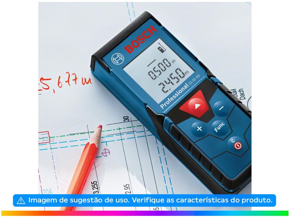 Trena a Laser Bosch 40m GLM 40 Professional - 10