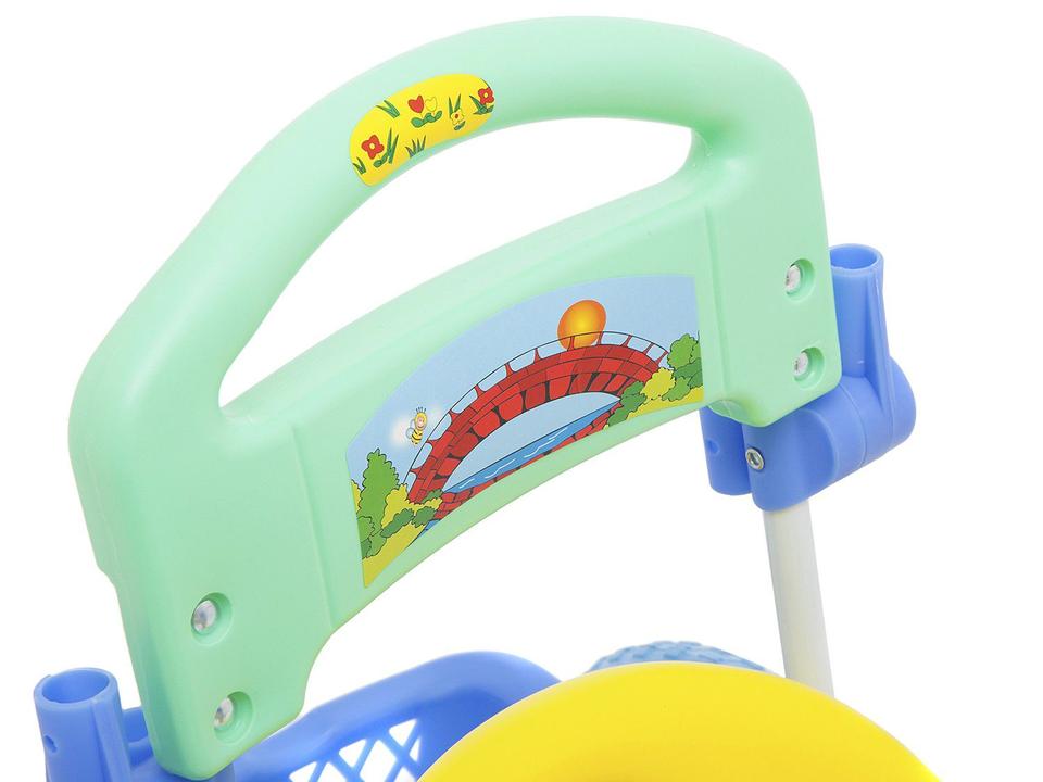 Triciclo Infantil Bel Brink com Empurrador - Gangorra Cabeça de Cachorro - 12