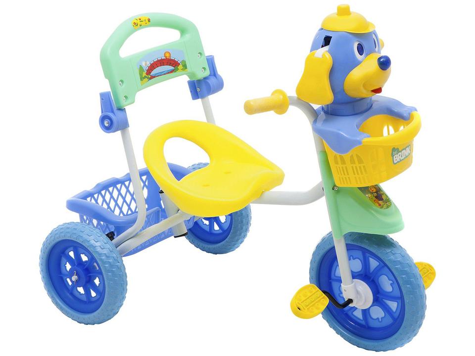 Triciclo Infantil Bel Brink com Empurrador - Gangorra Cabeça de Cachorro - 6