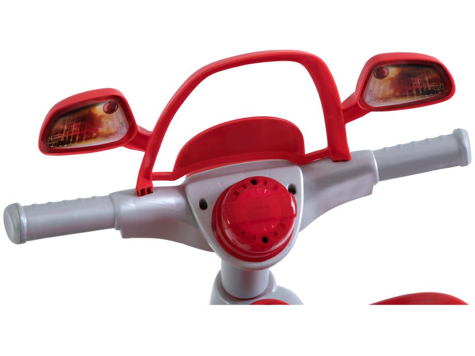 Triciclo Infantil Bombeiro Tico Tico Zoom - com Empurrador Magic Toys - 3
