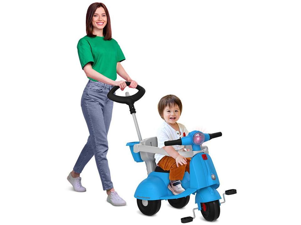 Triciclo Infantil com Empurrador e Pedal 1245 - 1