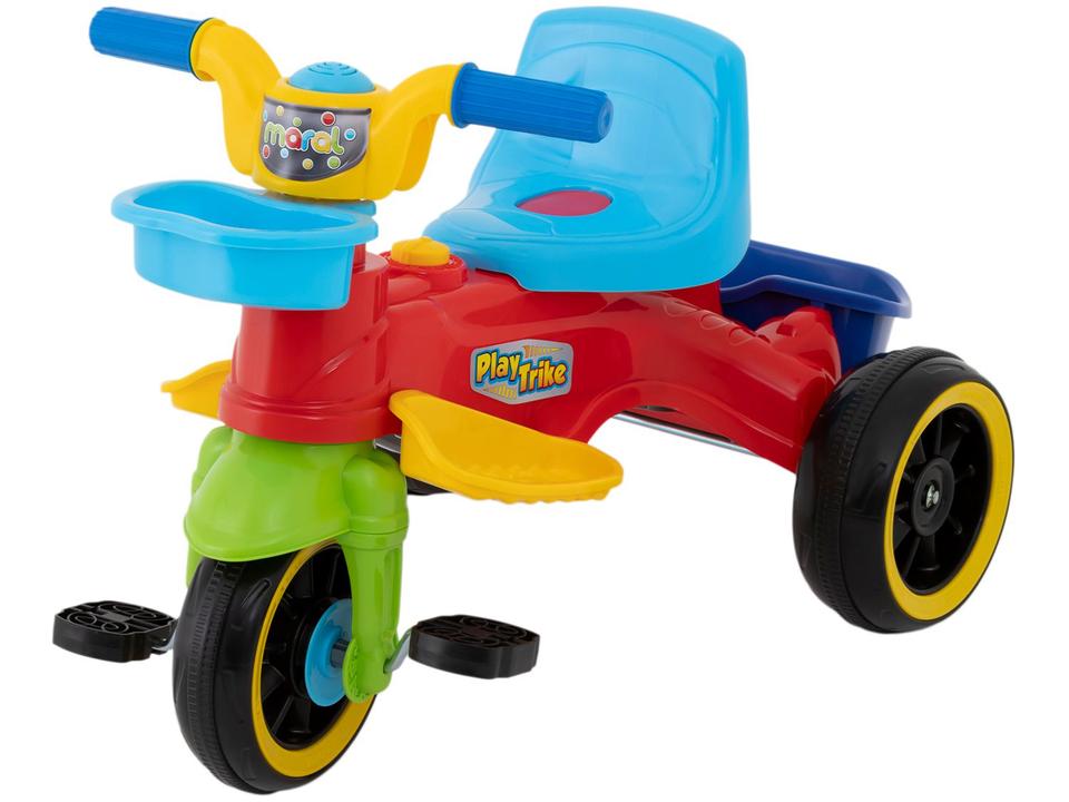 Triciclo Infantil com Empurrador Play Trike Maral - 6