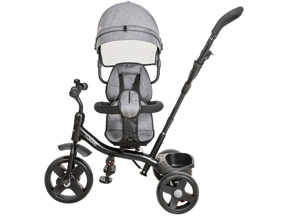 Triciclo Infantil com Empurrar e Pedal - 2