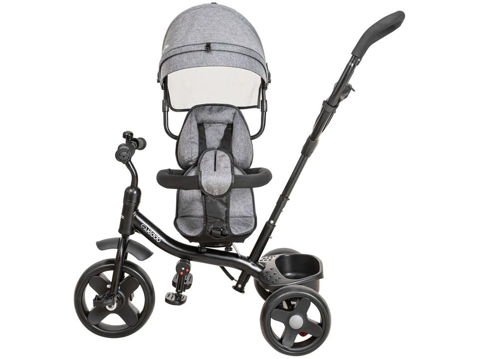 Triciclo Infantil com Empurrar e Pedal - 2