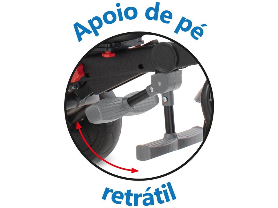 Triciclo Infantil de Pedal Fases Smart Bandeirante - 11