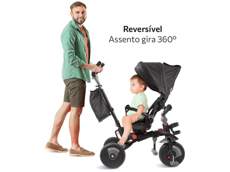 Triciclo Infantil de Pedal Fases Smart Bandeirante - 1