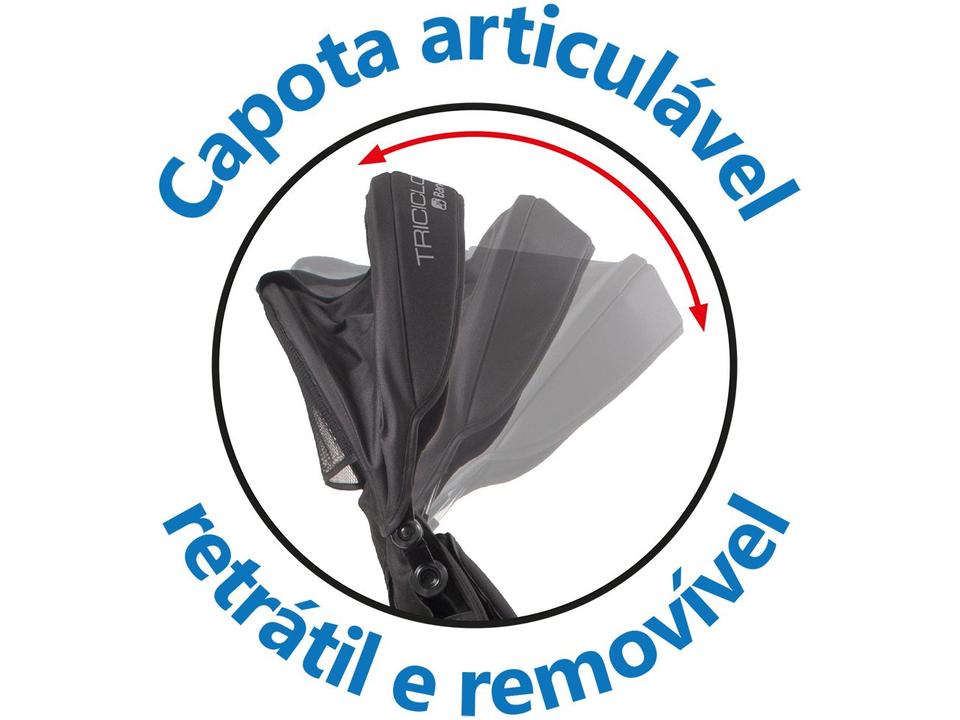 Triciclo Infantil de Pedal Fases Smart Bandeirante - 13