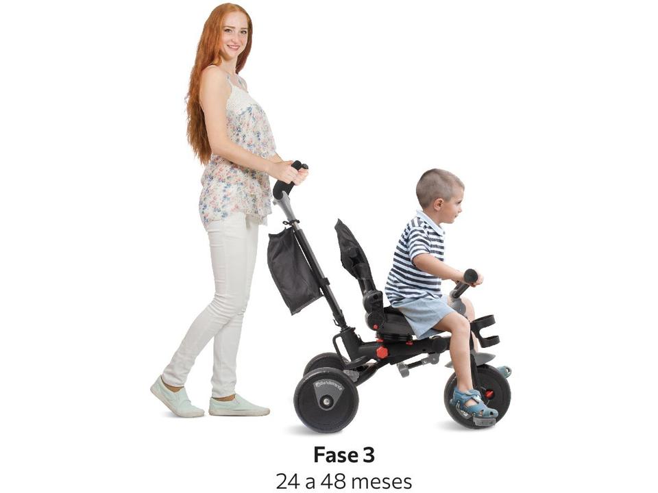 Triciclo Infantil de Pedal Fases Smart Bandeirante - 15