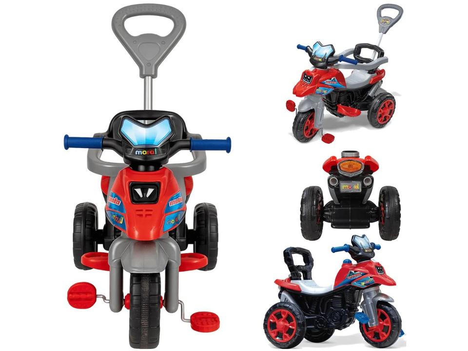 Triciclo Infantil de Pedal Moto Trail 3084 Maral - 4