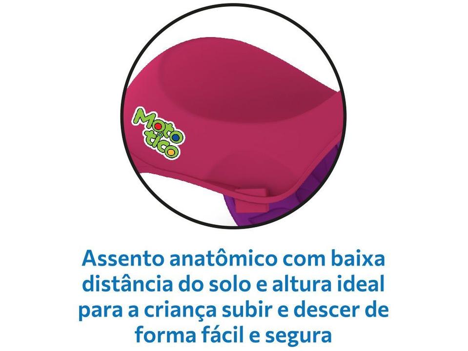 Triciclo Infantil de Pedal Mototico Bandeirante - 5