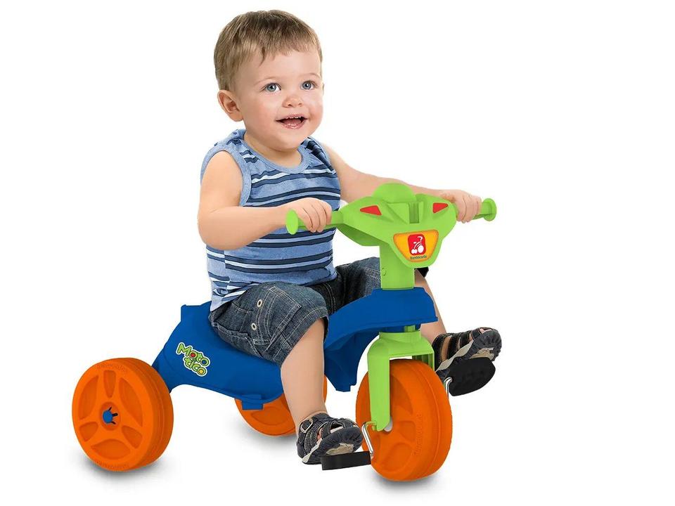 Triciclo Infantil de Pedal Mototico Bandeirante - 3