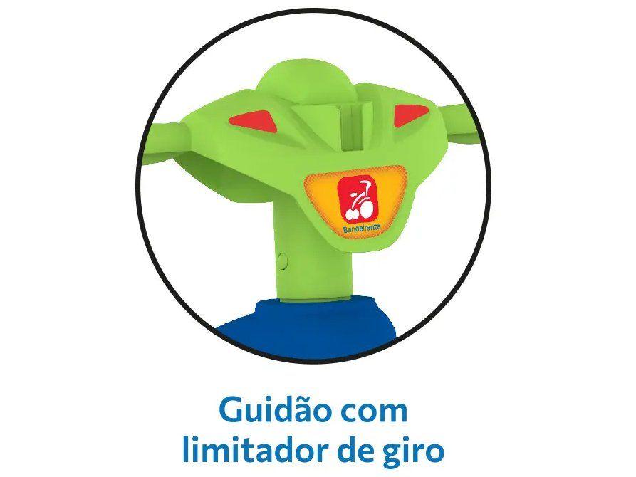 Triciclo Infantil de Pedal Mototico Bandeirante - 4
