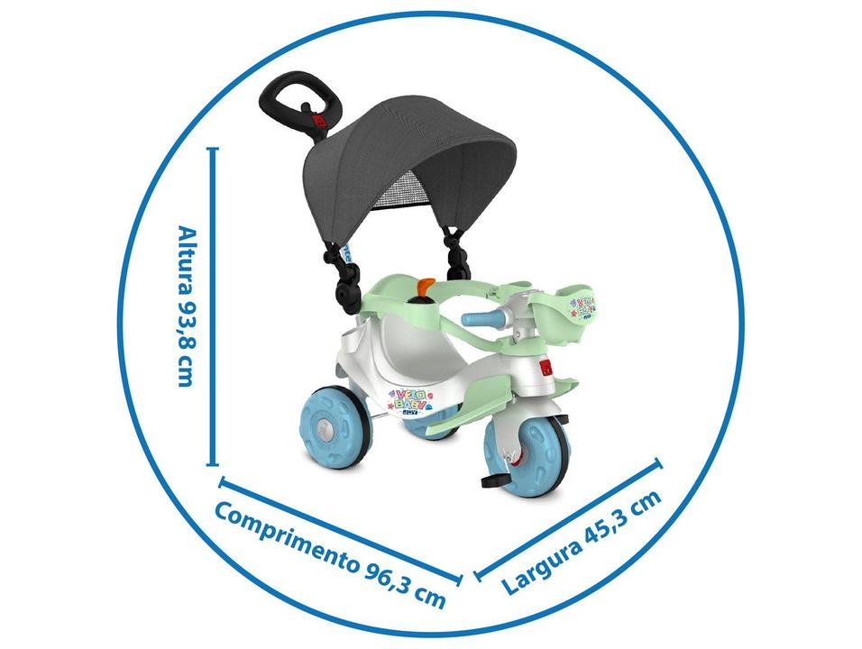 Triciclo Infantil de Pedal - 10