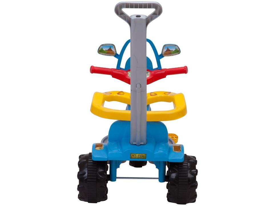 Triciclo Infantil Dino Azul com Empurrador - 2