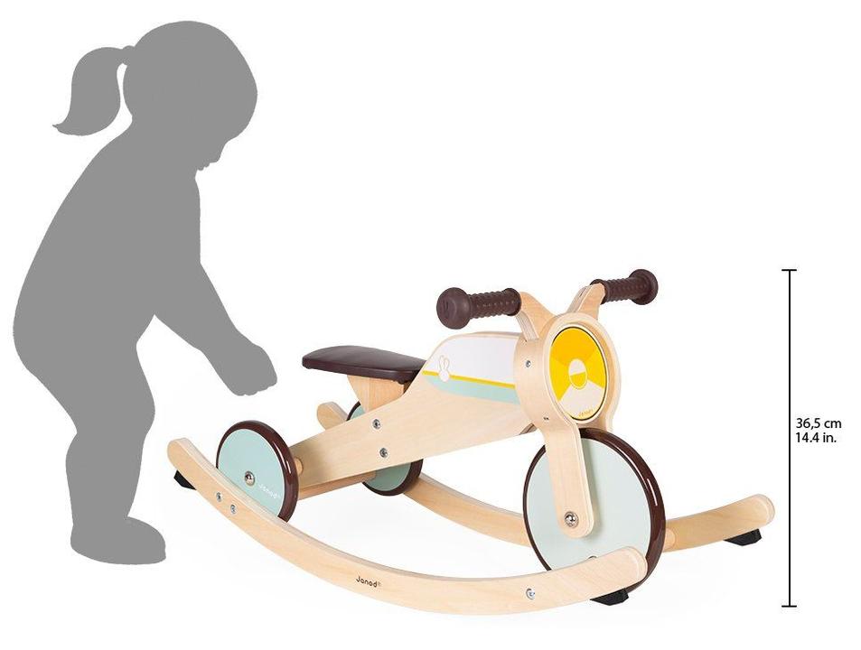 Triciclo Infantil Equilíbrio 2 em 1 Janod - 3