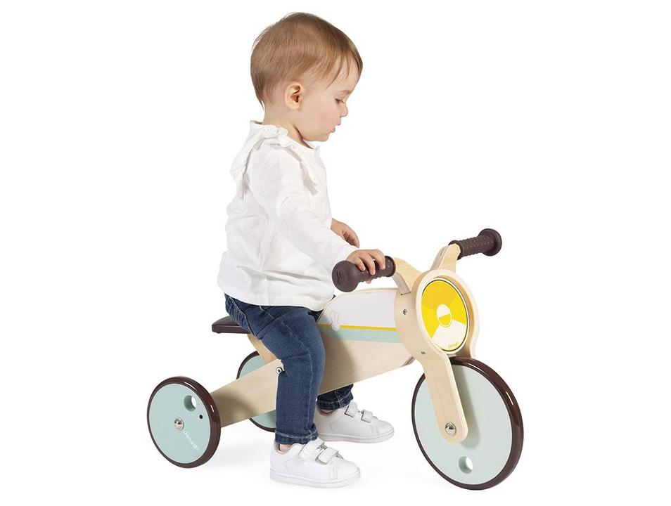 Triciclo Infantil Equilíbrio 2 em 1 Janod - 1