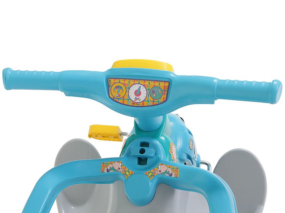 Triciclo Infantil Magic Toys Cebolinha - Haste Removível - 3