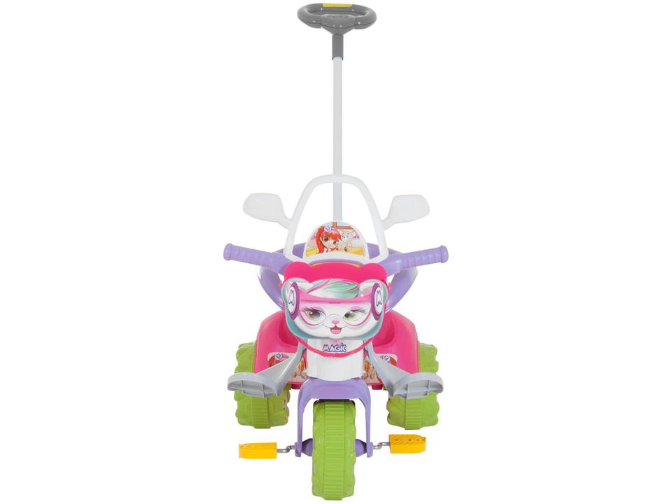Triciclo Infantil Magic Toys Zoom Meg - Haste Removível - 1